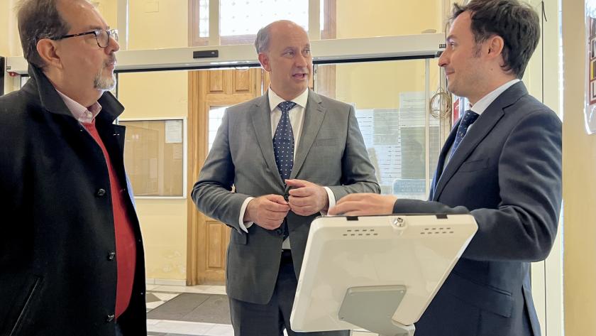 El consejero López-Valverde