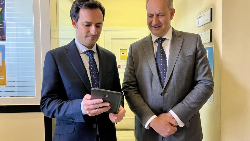 El consejero López-Valverde