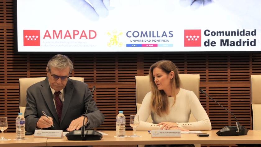 La consejera Ana Dávila durante la jornada 
