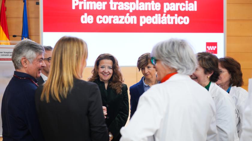 La consejera Fátima Matute durante la presentación