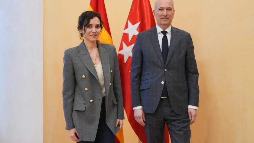 La presidenta Isabel Díaz Ayuso