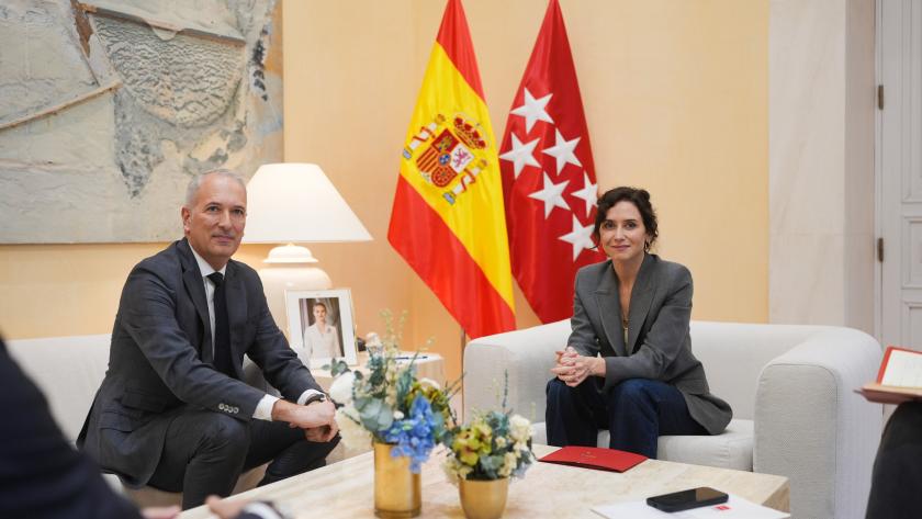La presidenta Isabel Díaz Ayuso