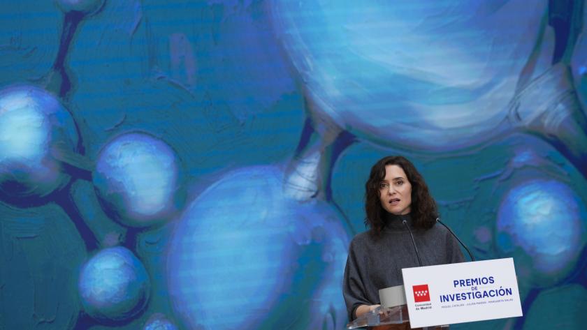 La presidenta Isabel Díaz Ayuso