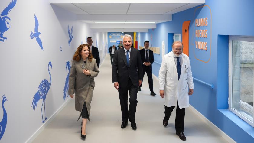 La consejera Fátima Matute durante la inauguración