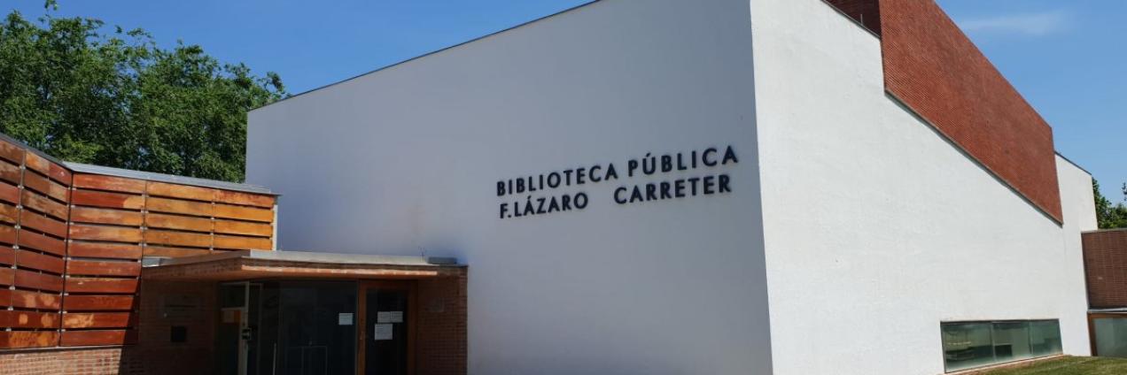 Exterior Biblioteca Fernando Lázaro Carreter de Villanueva de la Cañada