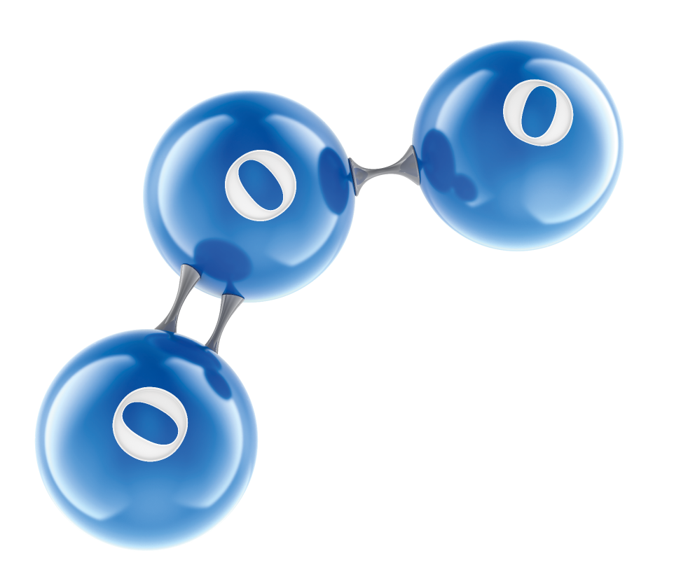 Imagen Molécula de Ozono