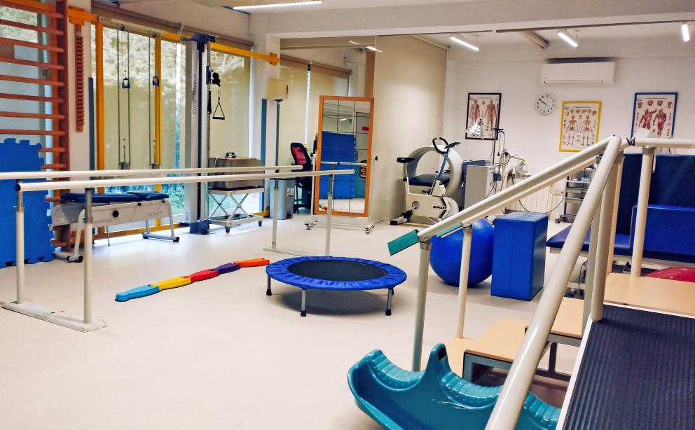 Sala de fisioterapia del Centro Base N.º 9