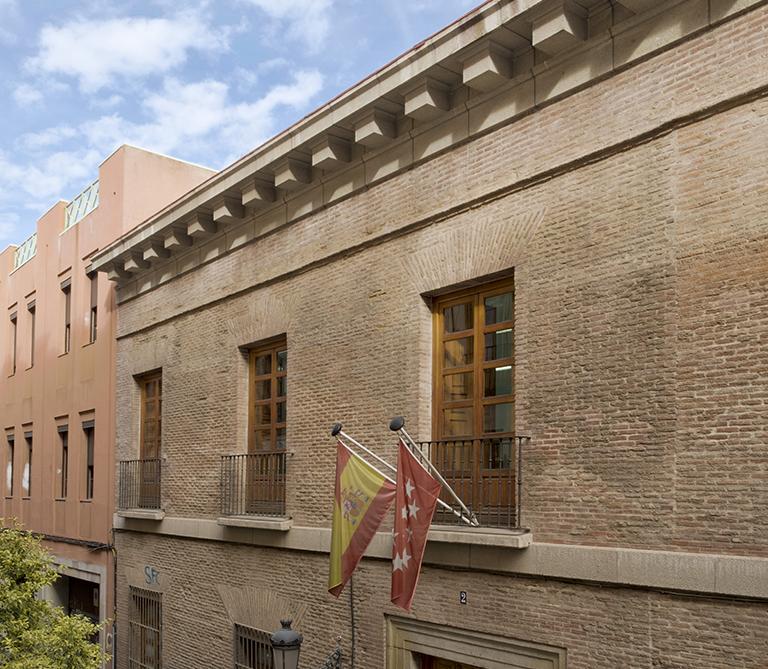 Fachada de la Escuela Superior de Conservación y Restauración de Bienes Culturales