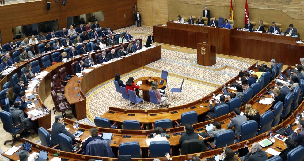 Pleno de la Asamblea de Madrid