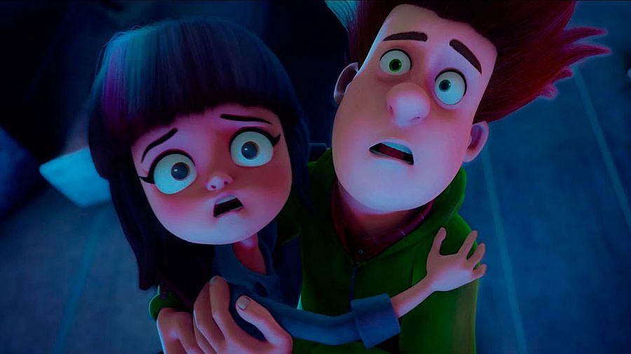 dos personajes de la película de animación