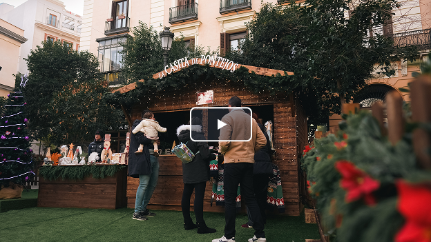 La casita de Pontejos en Navidad en Sol