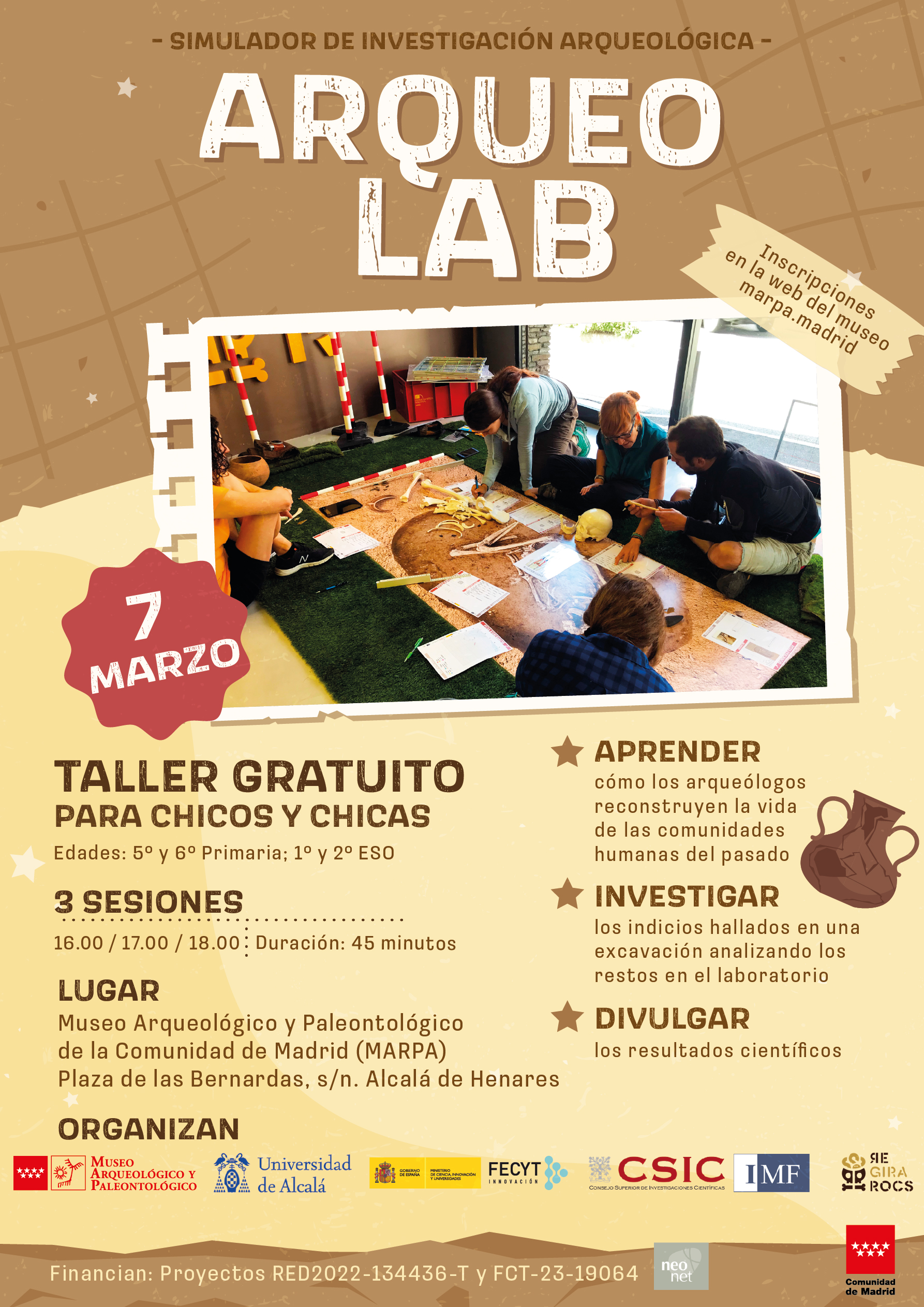 Cartel ArqueoLAB