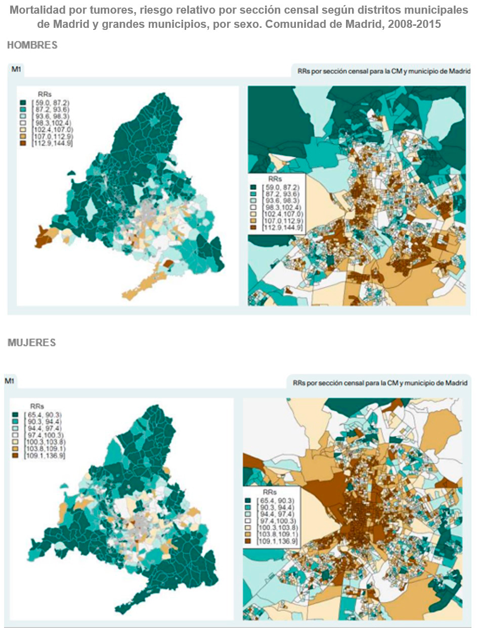 mapa mortalidad por tumores