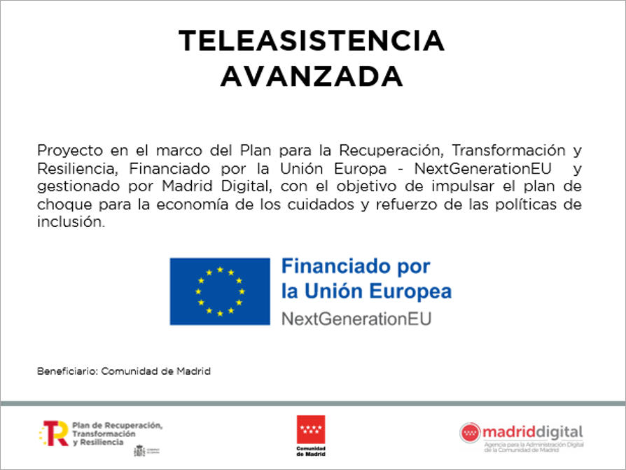 Cartel Teleasistencia