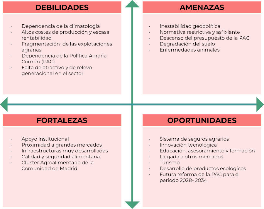 Análisis DAFO del Plan de Dinamización del Sector Primario