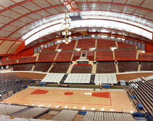 INTERIOR DEL ANTIGUO PALACIO DE LOS DEPORTES