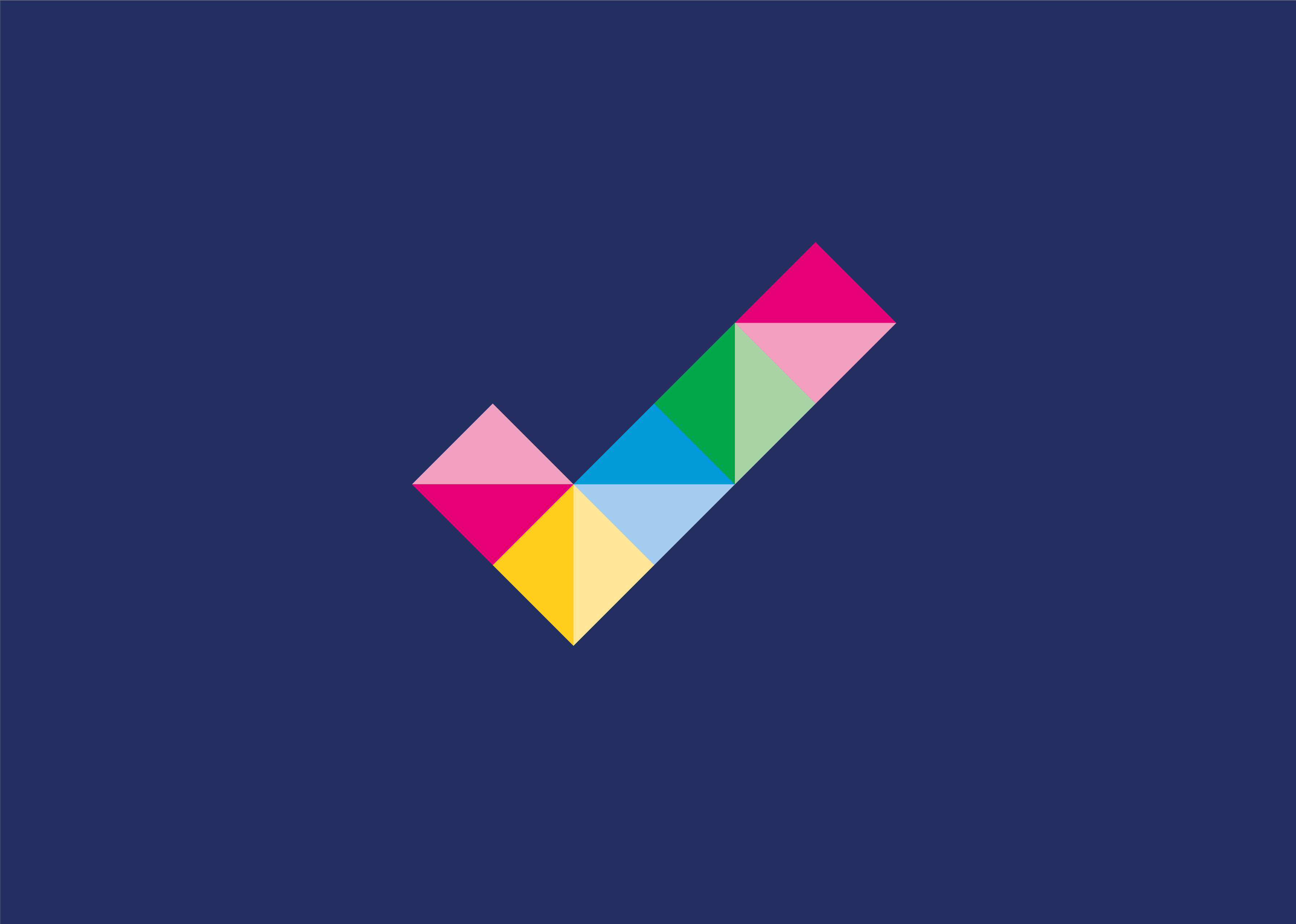 Logo del sello europeo de calidad de la información juvenil con fondo azul