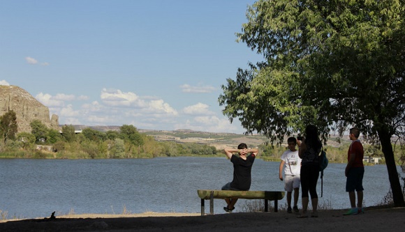 Imagen de la laguna de El Campillo