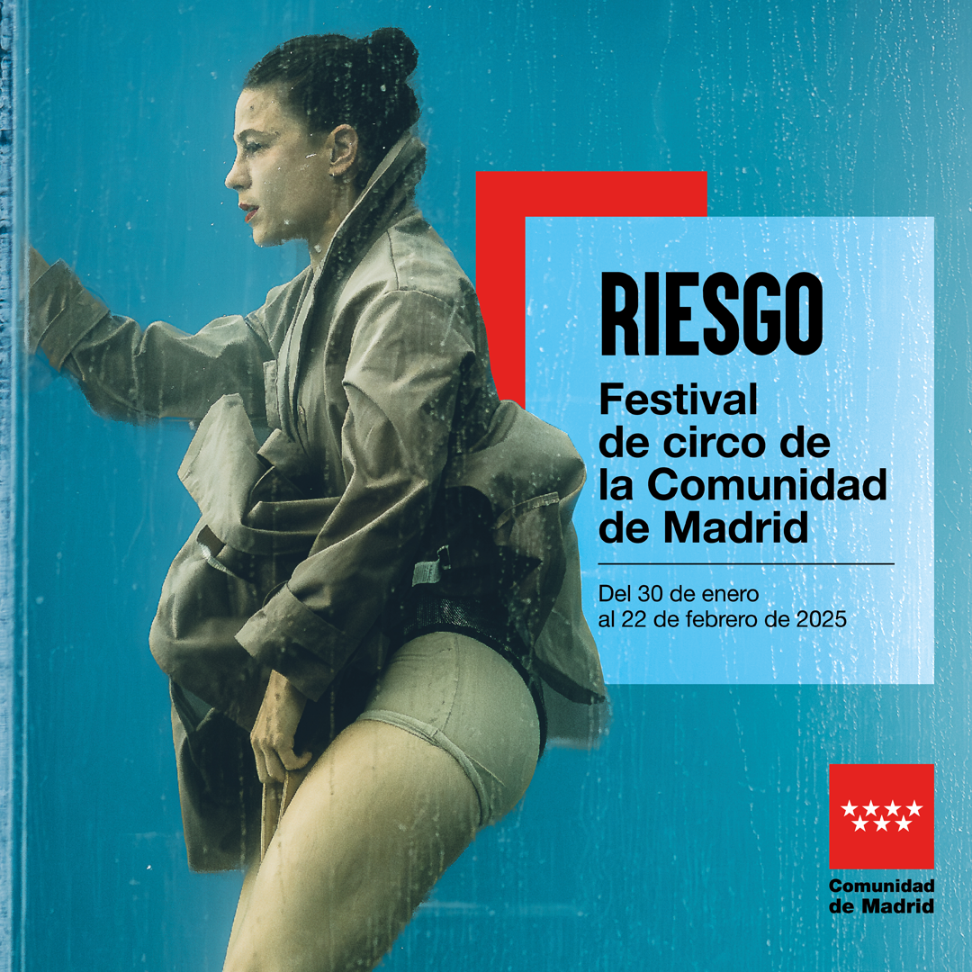 festival de circo Riesgo Cartel del festival de circo Riesgo