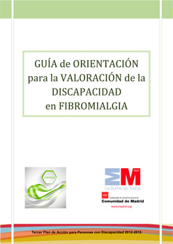 Portada de la Guía de orientación para la valoración de la discapacidad en fibromialgia