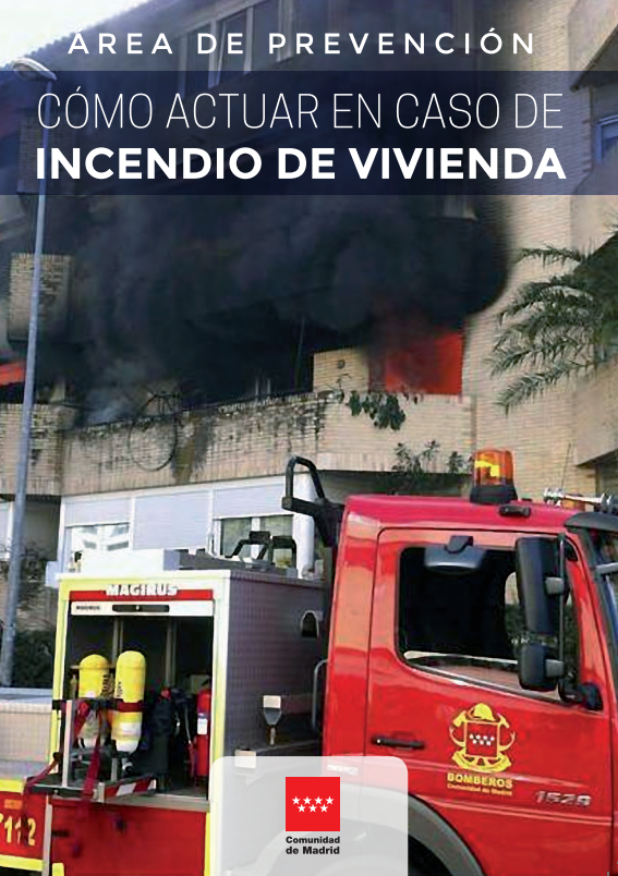 Incendio en una vivienda