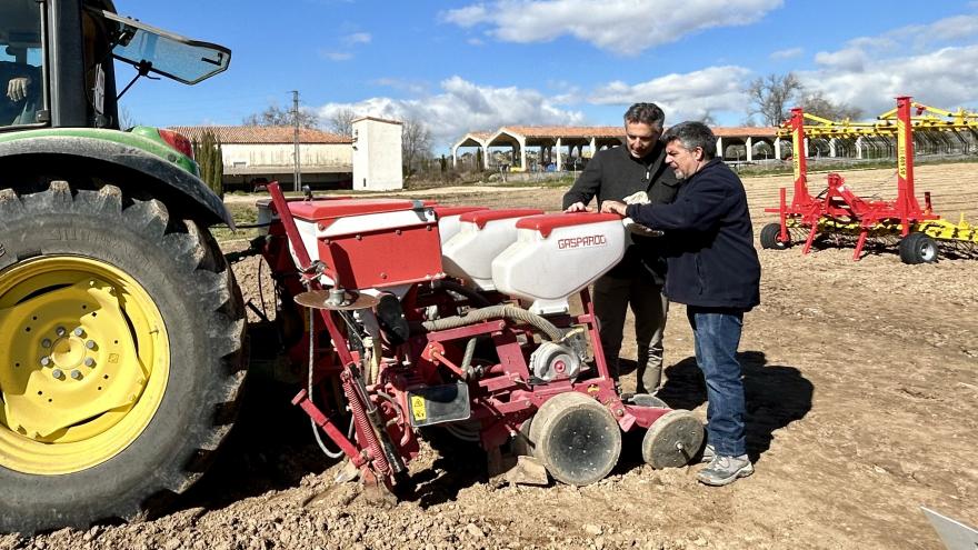 El consejero Carlos Novillo en la Finca La Chimenea