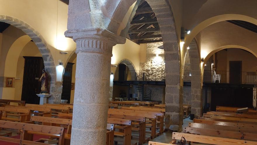 iglesia Purísima Concepción Bustarviejo interior iglesia bustarviejo