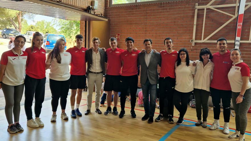 Algunos de los participantes en el campeonato