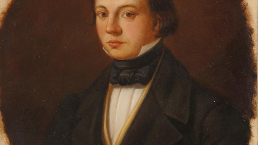 ‘Sebastián María Gabriel de Borbón, Infante de España’ 1849 Luis de Madrazo 