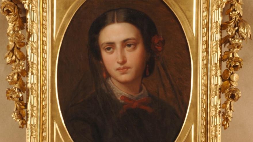 ‘Luisa de Madrazo Garreta’ 1860 Luis de Madrazo