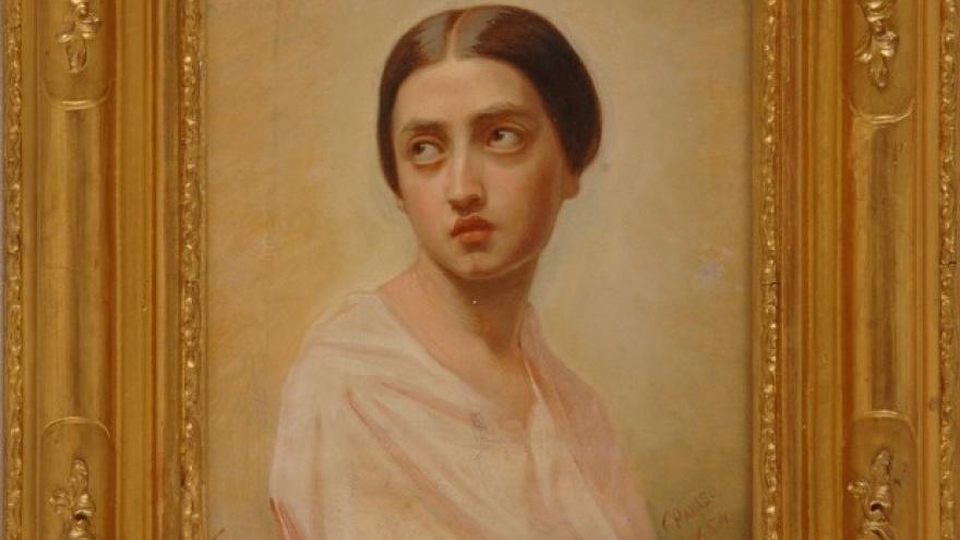 ‘Luisa de Madrazo Garreta’ 1854 Luis de Madrazo