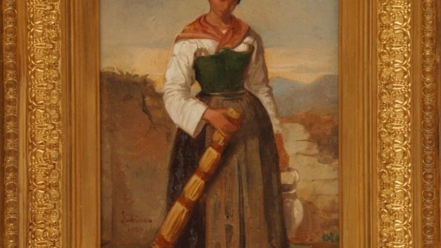 'Campesina' 1850 Luis de Madrazo