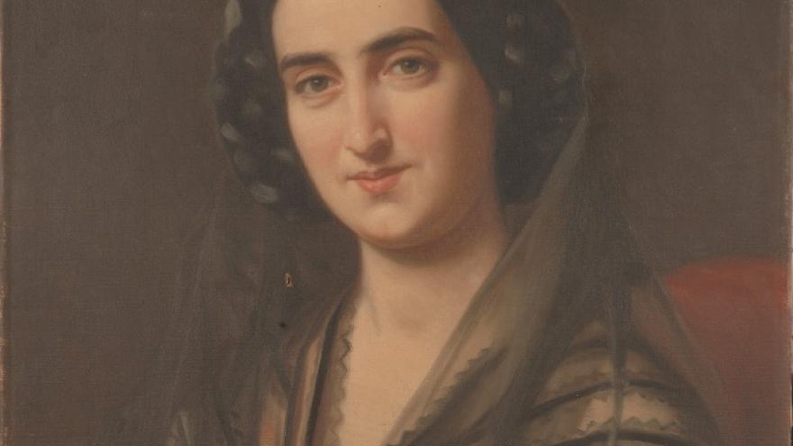‘Carolina Coronado’ 1857 Luis de Madrazo