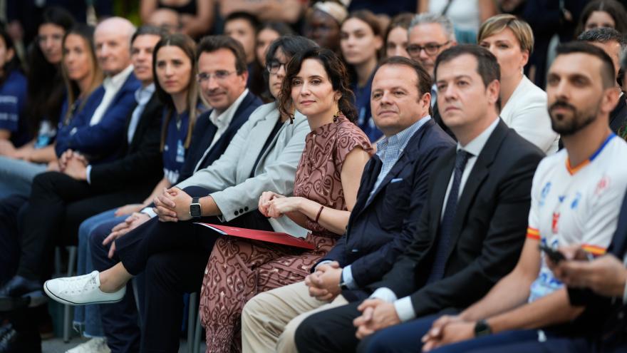 La presidenta Isabel Díaz Ayuso
