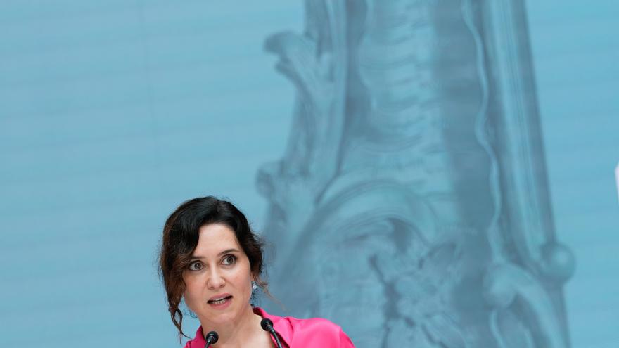 La presidenta Isabel Díaz Ayuso