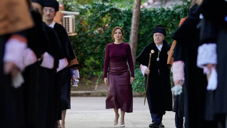 La presidenta durante la presentación 