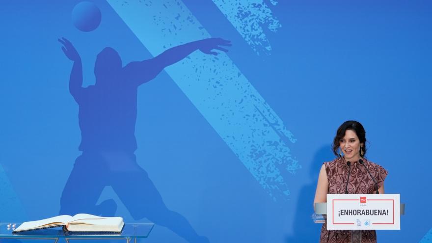 La presidenta Isabel Díaz Ayuso