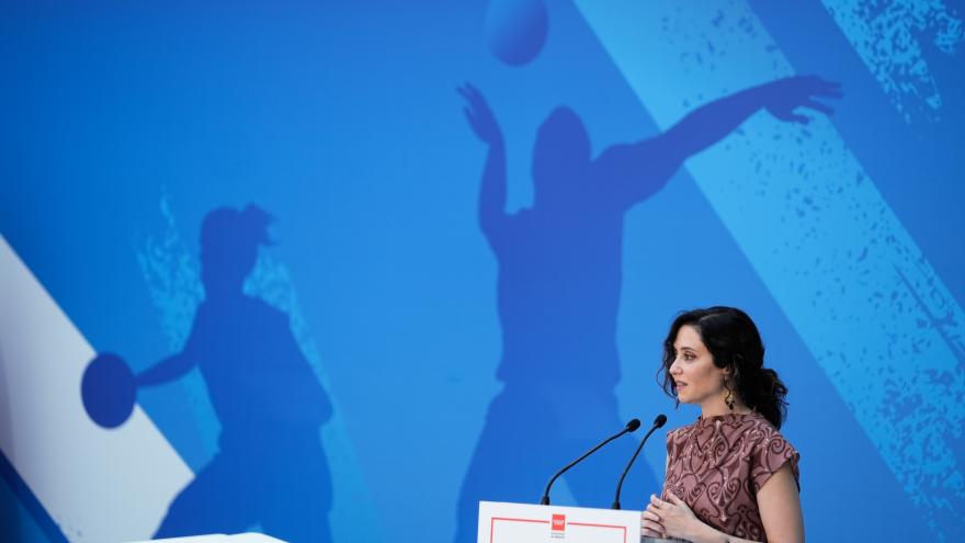 La presidenta Isabel Díaz Ayuso