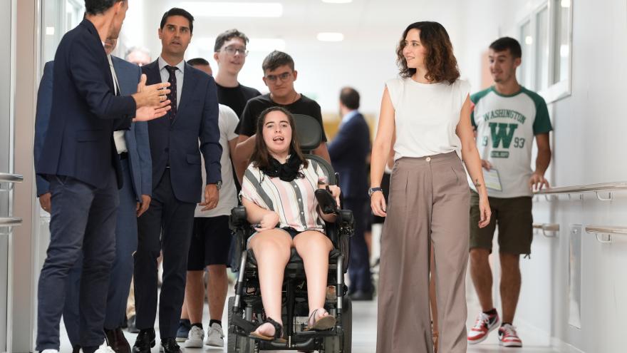 La presidenta Isabel Díaz Ayuso