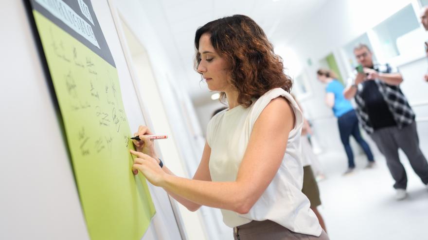 La presidenta Isabel Díaz Ayuso