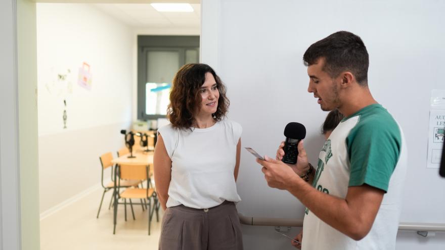 La presidenta Isabel Díaz Ayuso