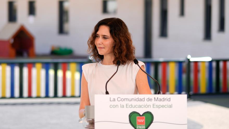 La presidenta Isabel Díaz Ayuso