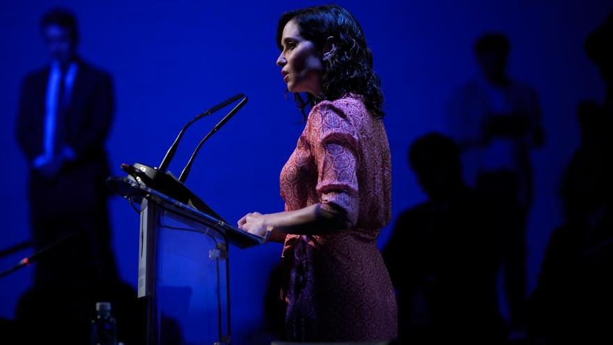 La presidenta Isabel Díaz Ayuso