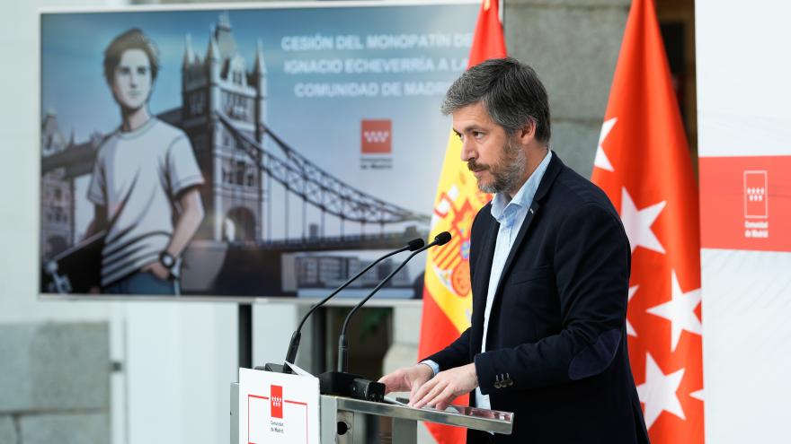 El consejero García Martín