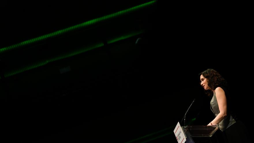 La presidenta Isabel Díaz Ayuso