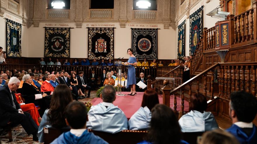 La presidenta Isabel Díaz Ayuso