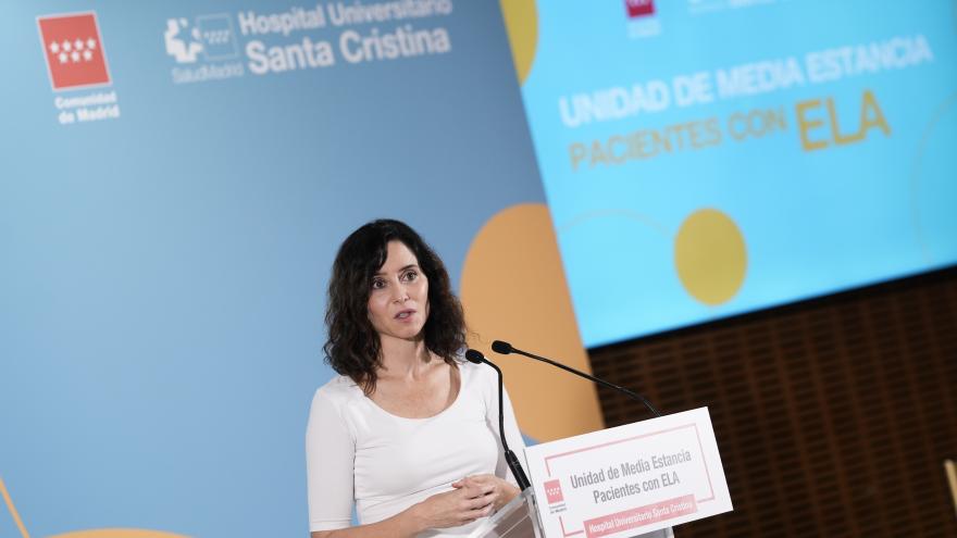 La presidenta Isabel Díaz Ayuso