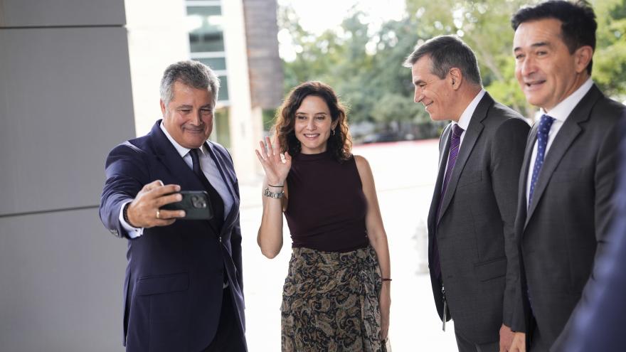 Díaz Ayuso anuncia en Texas un acuerdo con Cisco para reforzar la protección de la información sensible de la Administración con tecnología emergente La presidenta Isabel Díaz Ayuso