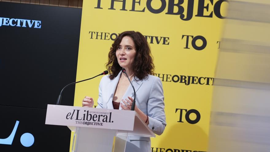 La presidenta Isabel Diaz Ayuso