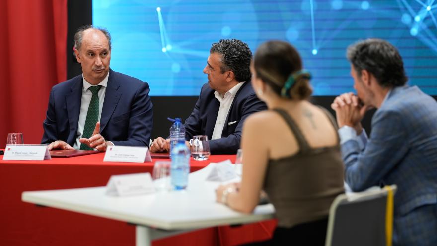 El consejero López-Valverde